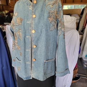 Ruby Rd. Jean jacket .